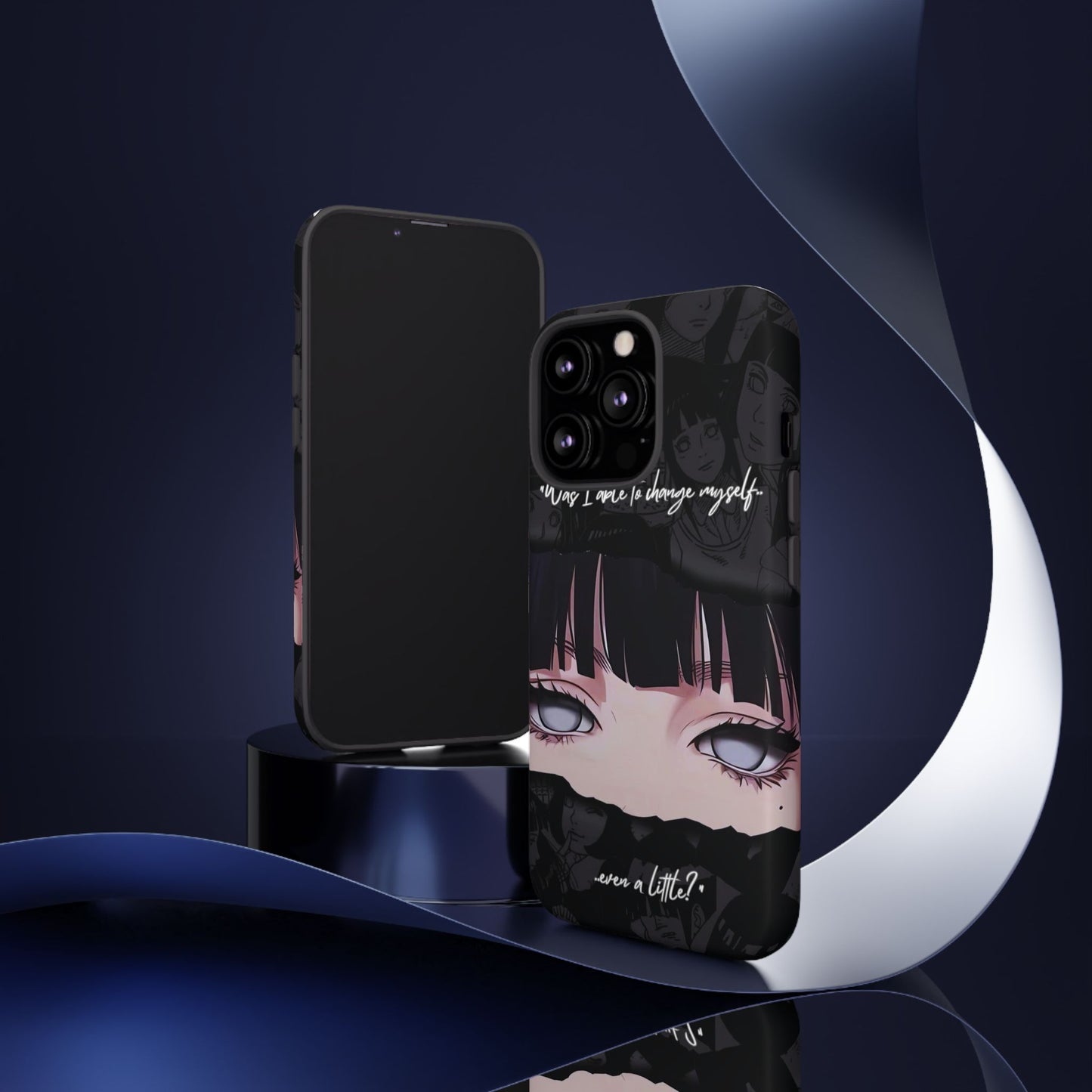 Phone Cases, Hintata Naruto Anime Manga Character Designs, Protective Cover, Gift for Anime Fans, Customizable Case, Hard Shell, Unique Art,