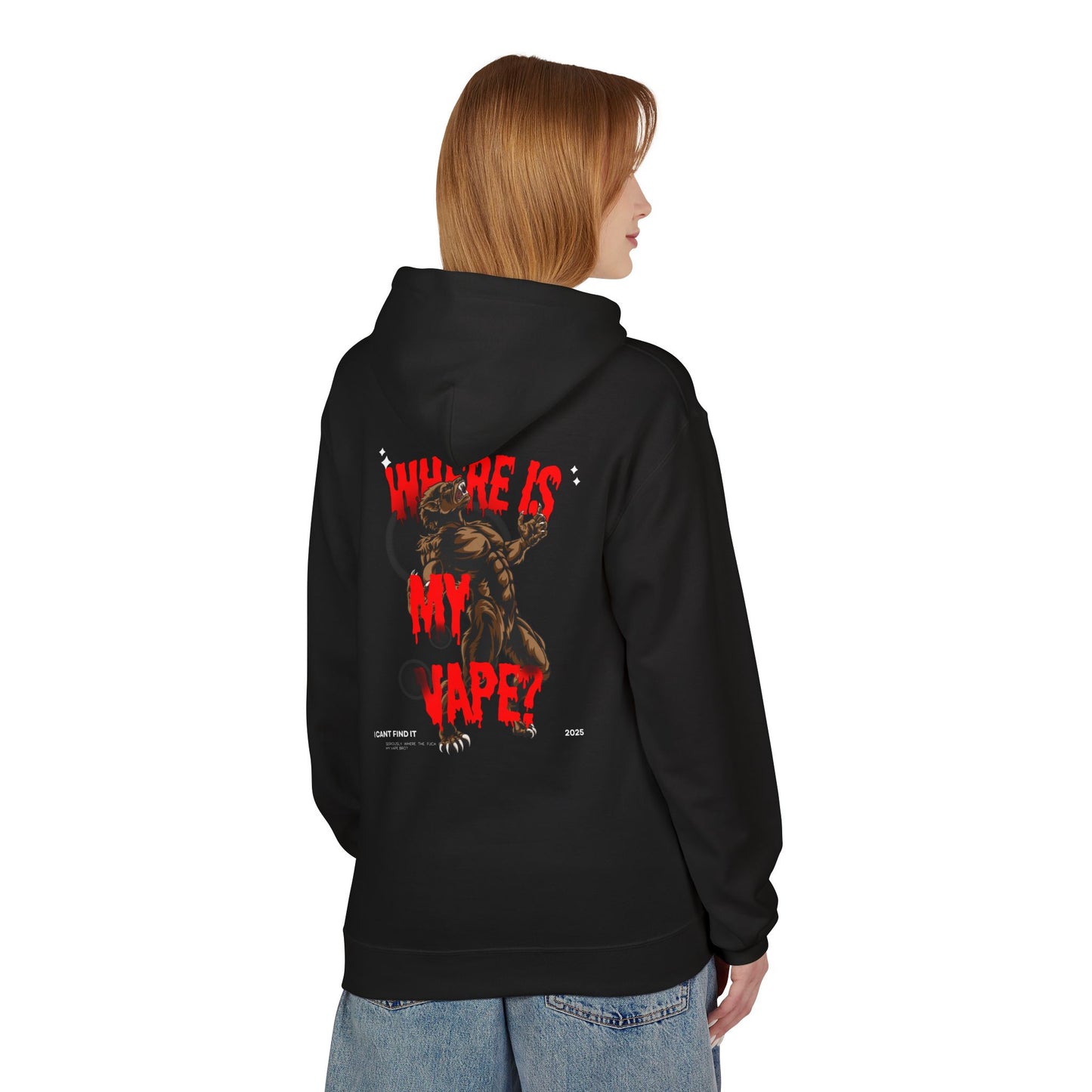 VAPE MONSTER - Unisex Midweight Softstyle Fleece Hoodie