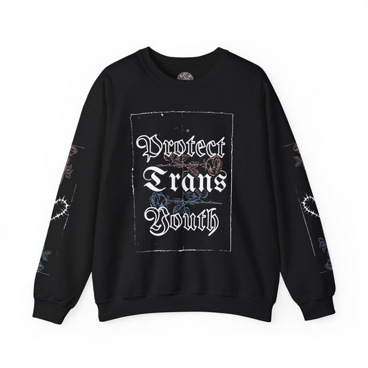 Sweatshirt, Protect Trans Kids Sweatshirt, LGBTQ Pride Wear, Support Transgender Youth, Activist Clothing, Gender Equality Apparel