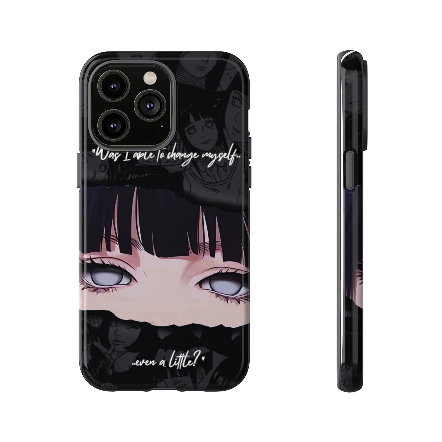 Phone Cases, Hintata Naruto Anime Manga Character Designs, Protective Cover, Gift for Anime Fans, Customizable Case, Hard Shell, Unique Art,