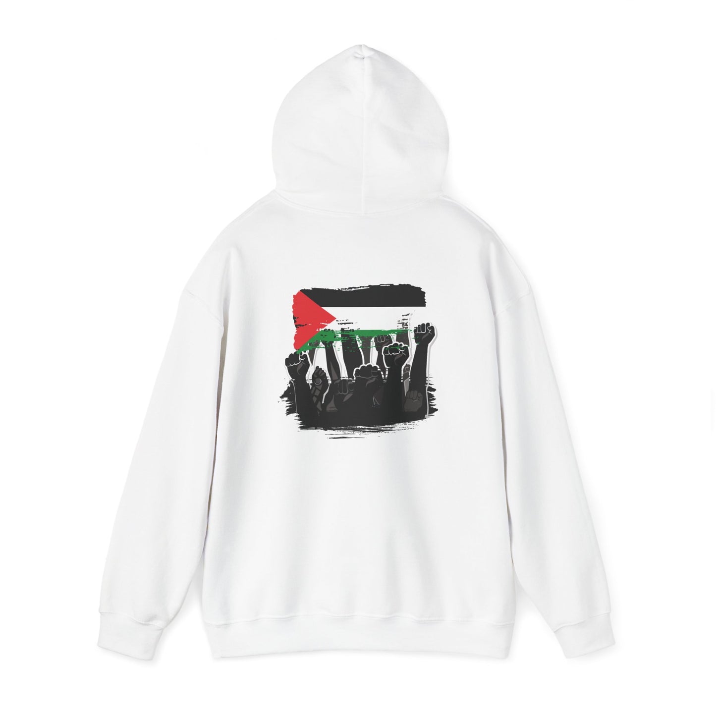 FREE PALESTINE Hoodie Sweatshirt, Activist Pullover, Protest Apparel, Political Statement Clothing