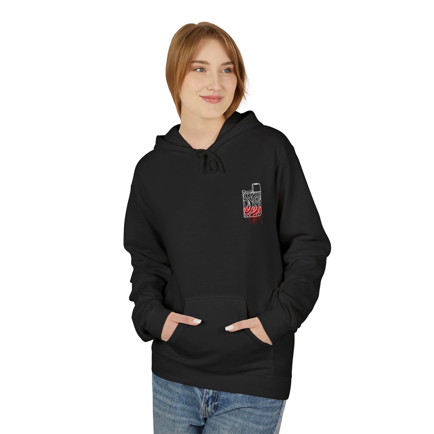 VAPE MONSTER - Unisex Midweight Softstyle Fleece Hoodie