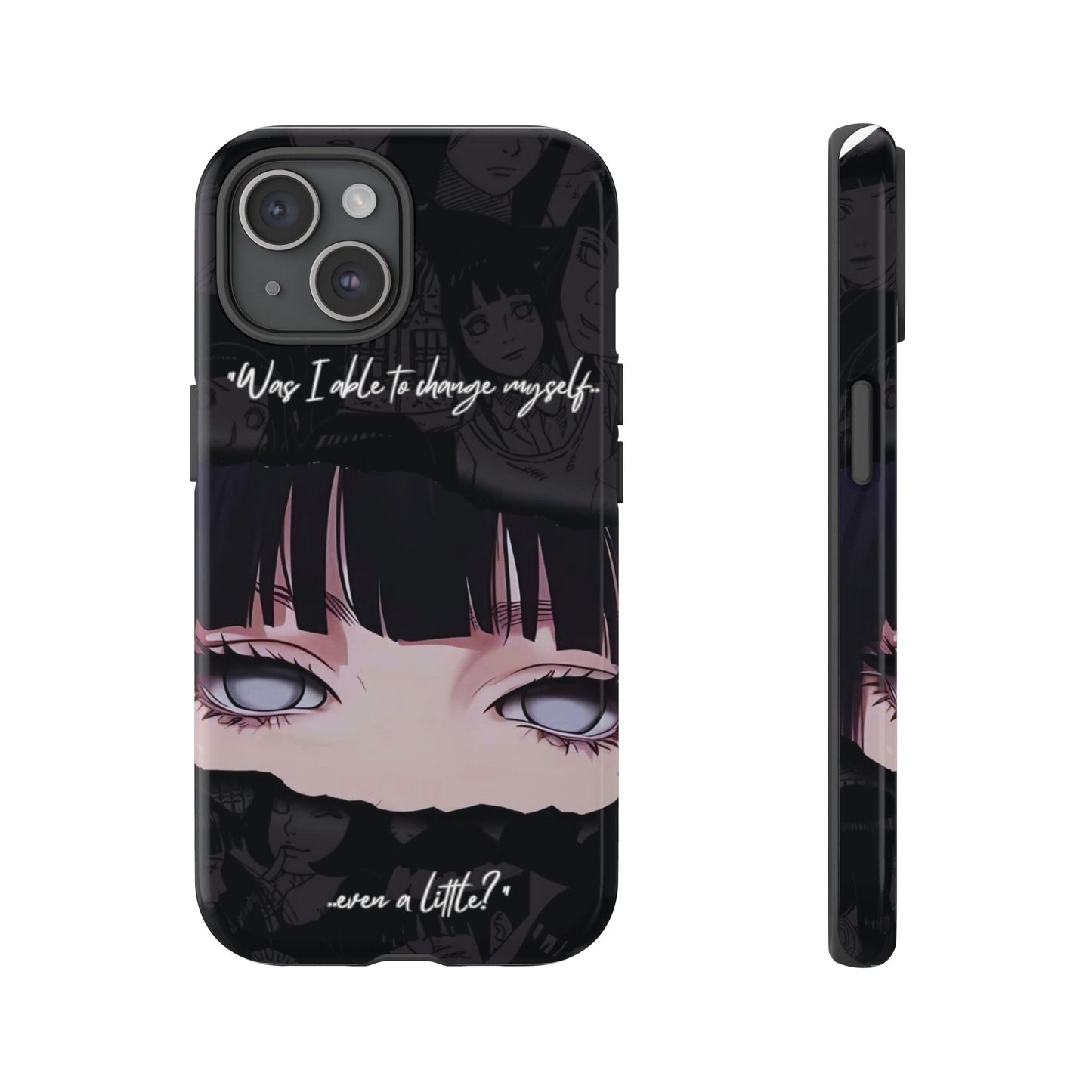 Phone Cases, Hintata Naruto Anime Manga Character Designs, Protective Cover, Gift for Anime Fans, Customizable Case, Hard Shell, Unique Art,