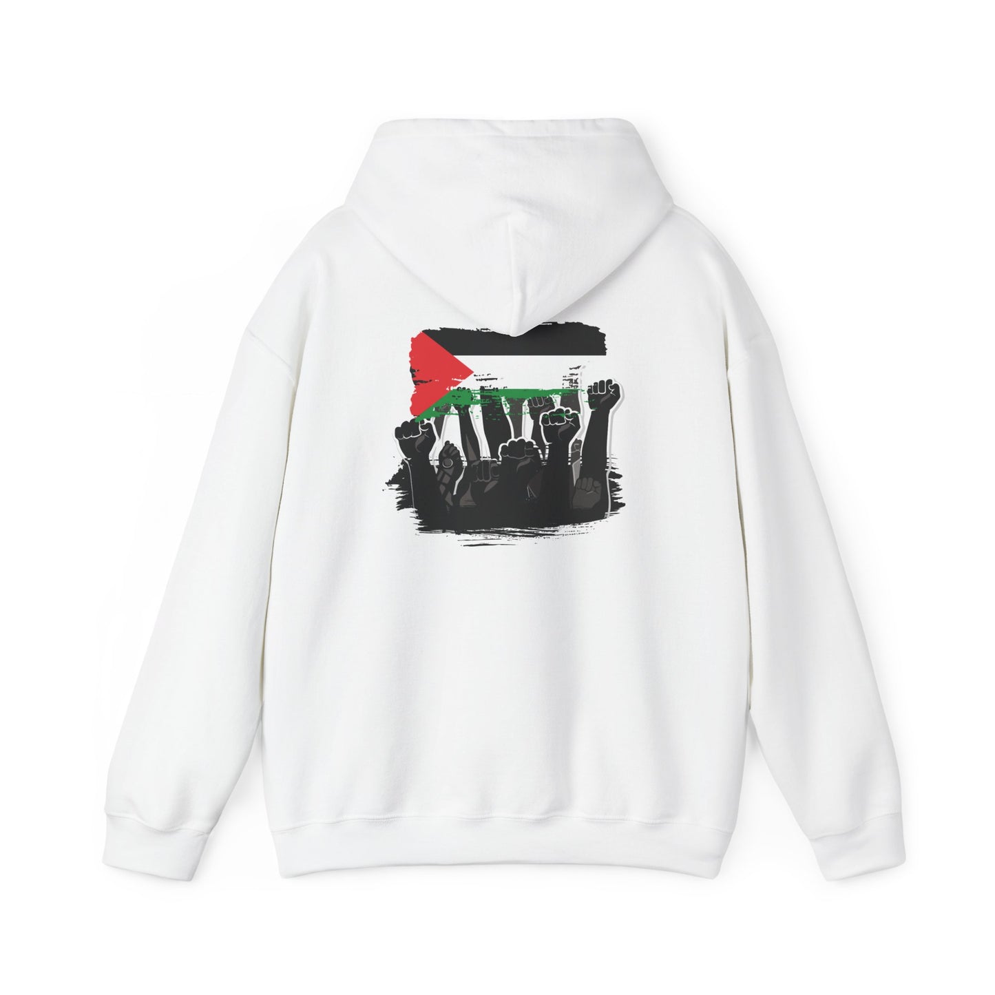 FREE PALESTINE Hoodie Sweatshirt, Activist Pullover, Protest Apparel, Political Statement Clothing