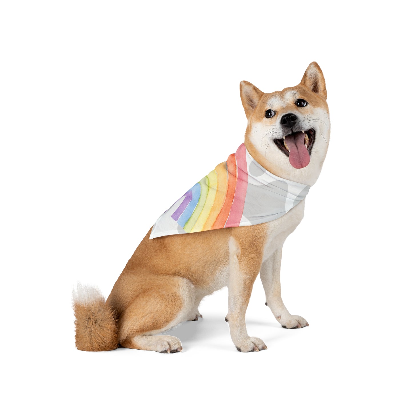 Pet Bandana - Paws for Pride LGBTQ+ Pride Pet Accessory