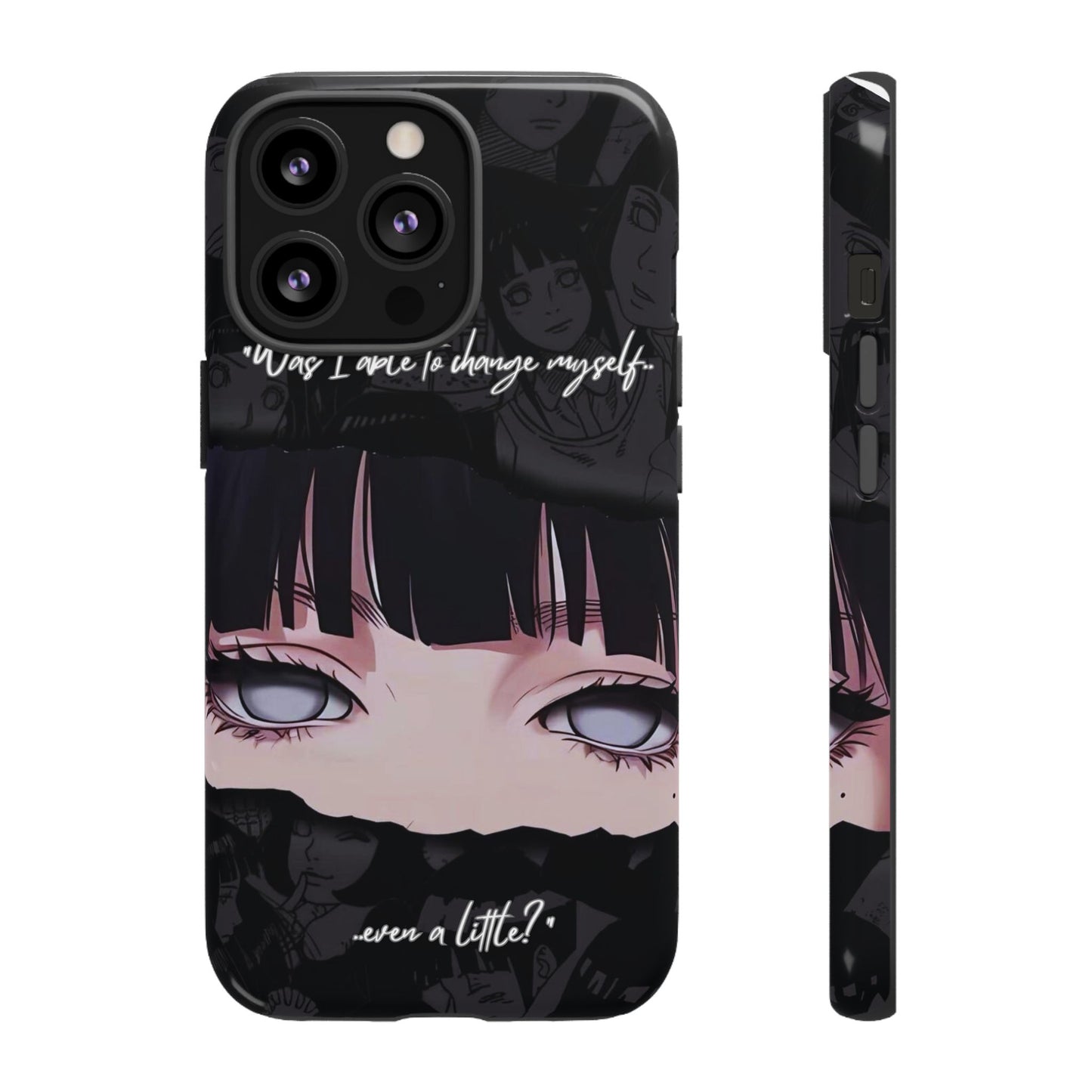 Phone Cases, Hintata Naruto Anime Manga Character Designs, Protective Cover, Gift for Anime Fans, Customizable Case, Hard Shell, Unique Art,