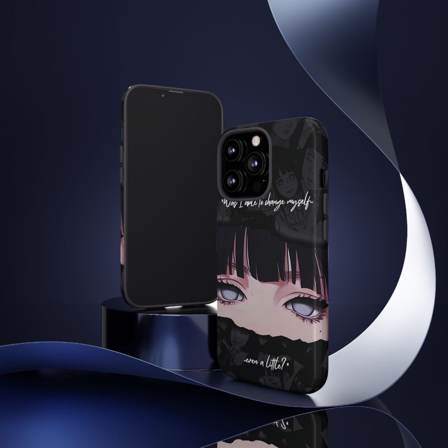 Phone Cases, Hintata Naruto Anime Manga Character Designs, Protective Cover, Gift for Anime Fans, Customizable Case, Hard Shell, Unique Art,