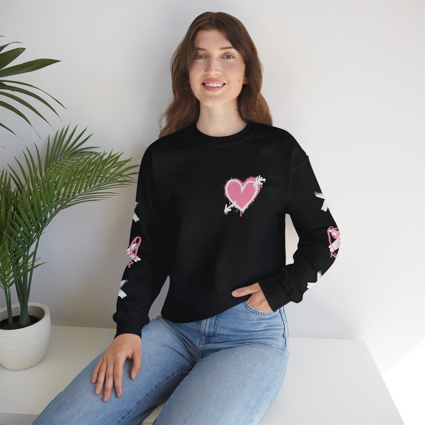 VALENTINES COLLECTION / LOVE -Unisex Heavy Blend™ Crewneck Sweatshirt